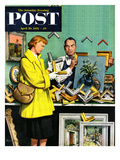"Frame-Up" Saturday Evening Post Cover  April 30  1955