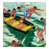 "Rowboat Diving"  July 12  1952