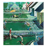 "Spring Yardwork"  May 18  1957