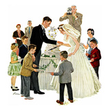 "Cutting the Cake"  May 17  1958