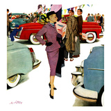 "Woman in Showroom"  January 5  1952