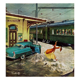 "Forgot His Briefcase"  February 2  1957