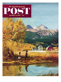 "Colorado Creek" Saturday Evening Post Cover  October 13  1951