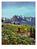 "Picnic On Mt Ranier"  July 17  1954