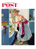 "Prom Momento" Saturday Evening Post Cover  October 29  1955