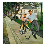 "Bike Riding Lesson"  June 12  1954