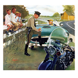 "Ticket for Roadster"  April 27  1957