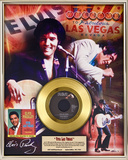 Elvis Presley - "Viva Las Vegas" 40th Anniv Gold Record