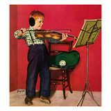 "Violin Practice"  February 5  1955