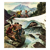 "Tired Hiker"  April 15  1950