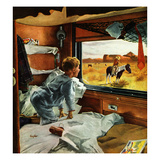 "Train Window on the West"  July 24  1954