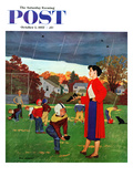 "Oh Mother!" Saturday Evening Post Cover  October 5  1957