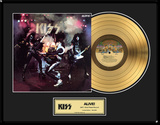 KISS - "Alive!" Gold LP