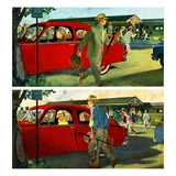 "Coming and Going to Work"  June 28  1952