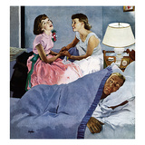 "Telling Mom About Her Date"  January 24  1953