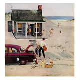 "First Day at the Beach"  August 11  1956