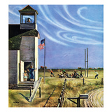 "Endl of Recess"  October 17  1953