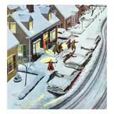 "Party After Snowfall"  February 12  1955