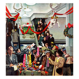 "Department Store at Christmas"  December 6  1952