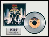 KISS - "Love Gun" Platinum Record
