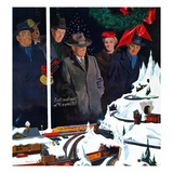 "Christmas Train Set"  December 15  1956