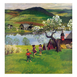"Jumping Rope Under the Apple Tree"  April 25  1953