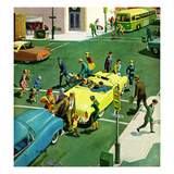 "Blocking the Crosswalk"  September 17  1955