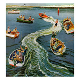 "Making a Wake"  July 26  1958