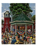 "Patriotic Band Concert"  July 7  1951