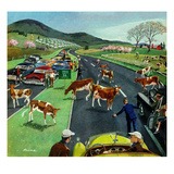 "Slow Mooving Traffic"  April 11  1953