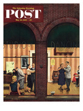 "Dancing Class" Saturday Evening Post Cover  May 10  1952