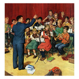 "School Orchestra"  March 22  1952