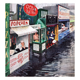"Rain on the Boardwalk"  July 2  1955