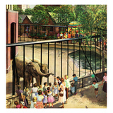 "Feeding the Elephants"  July 25  1953