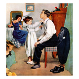 "Fixing Father's Tie"  December 31  1955