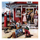 "Coastal Postal Office"  August 26  1950
