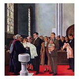 "Christening or Baptism"  March 13  1954