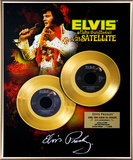 Elvis Presley - "Aloha From Hawaii" 35th Anniv Gold 45s