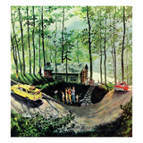 "Visitors to Cabin in the Woods"  August 23  1958