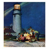 "Beach Bonfire"  September 16  1950
