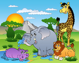 African Animals I