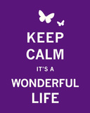 Keep Calm It's a Wonderful Life