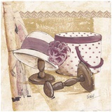 Boite et Chapeau Violet