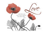 Love Poppies in Red