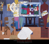 Profile/Part II  The Thirties: Artist with Painting and Model  c1981