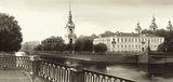 View on St Nicholas Cathedral  St Petersburg