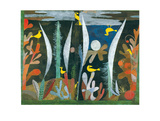 Landscape With Yellow Birds