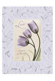 Tulip Love With Purple Damask Frame
