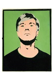 Self-Portrait  c1964 (on green)
