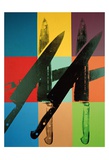 Knives  c1981-82 (multi squares)